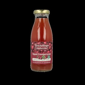 Terschellinger Terschellinger Appel cranberrysap bio 250 Milliliter