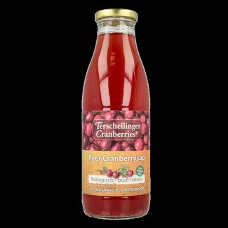 Terschellinger Jus de poire et canneberge bio Terschellinger 750 ml