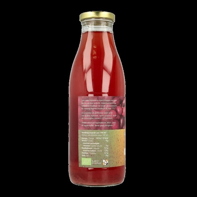 Terschellinger Peer cranberrysap bio 750 Milliliter