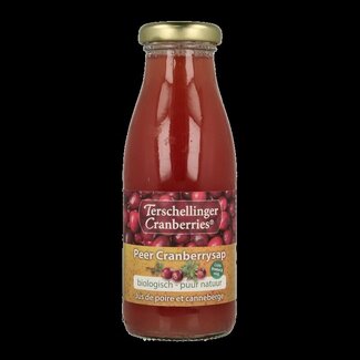 Terschellinger Terschellinger Peer cranberrysap bio 250 Milliliter