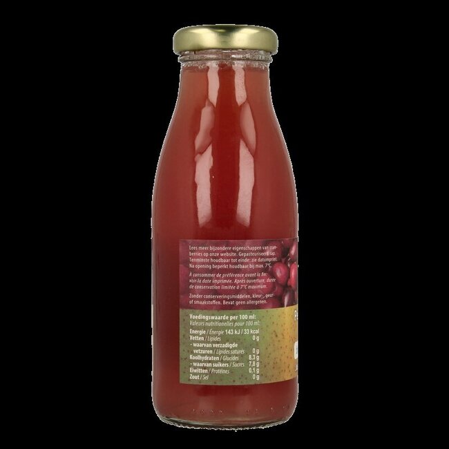 Terschellinger Peer cranberrysap bio 250 Milliliter