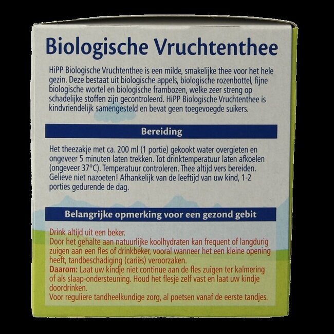 Hipp Infusion aux fruits biologique 20 sachets