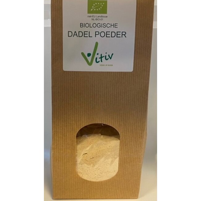 Vitiv Dadel poeder bio 400 Gram