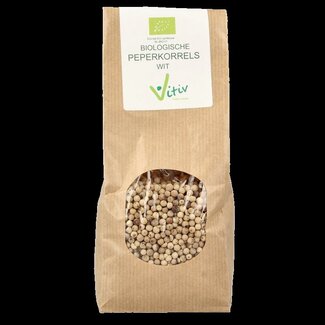 Vitiv Vitiv Peperkorrels wit bio 250 Gram