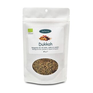 Salterra Salterra Dukkah met zeewier en komijn bio 60 Gram