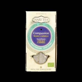 Hari Tea Hari Tea Lemon bal & chamomile sweetheart bio 10 Stuks