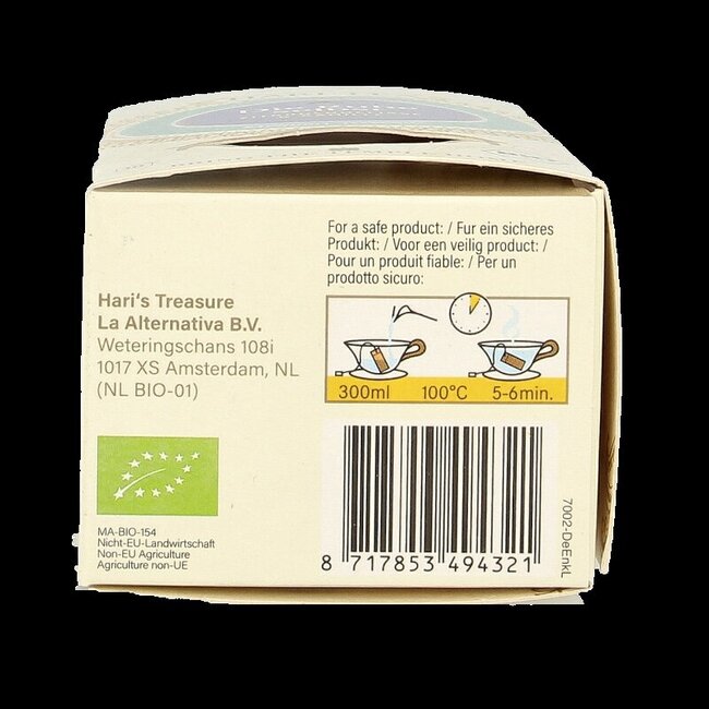 Hari Tea Mélisse & camomille sweetheart bio 10 sachets