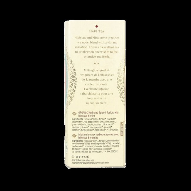Hari Tea Hibiscus & Menthe New Sensation Bio 10 Sachets