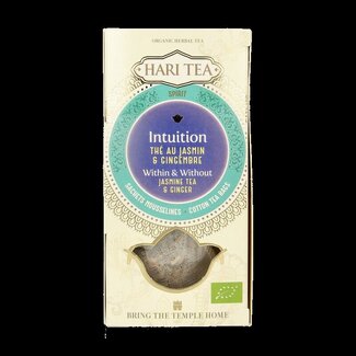 Hari Tea Hari Tea Jasmine tea & ginger within & without bio 10 Stuks