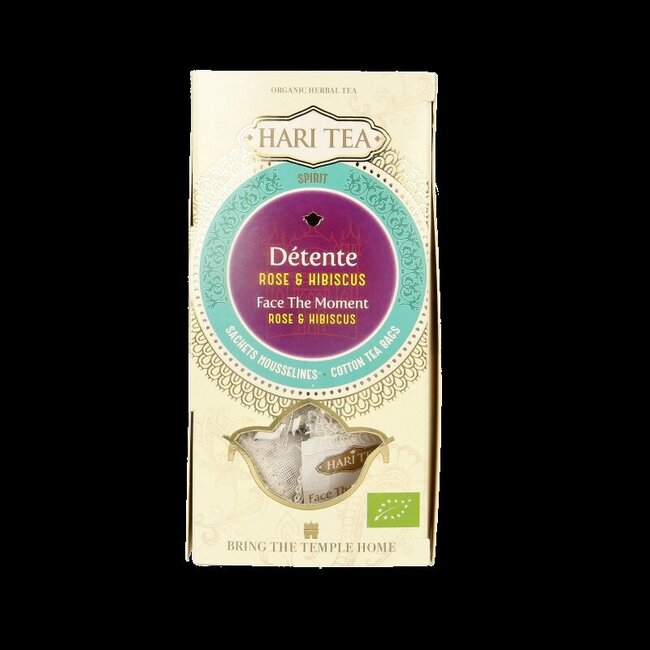 Hari Tea Rose & Hibiscus Face the Moment bio - 10 sachets