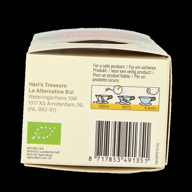 Hari Tea Golden chai in harmony bio 10 Stuks