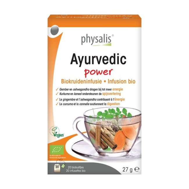 Physalis Ayurvedic power biokruideninfusie 20 Zakjes