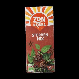 Zonnatura Zonnatura Sterrenmix bio 20 sachets