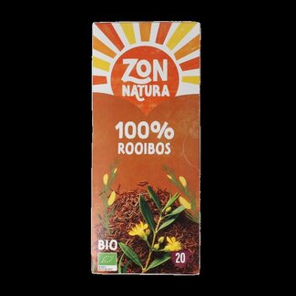 Zonnatura Zonnatura Rooibos 100% bio 20 Stuks