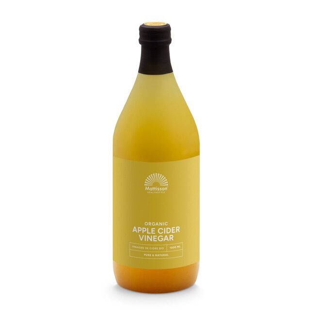 Mattisson Apple cider vinegar pure - appelazijn bio 1 Liter