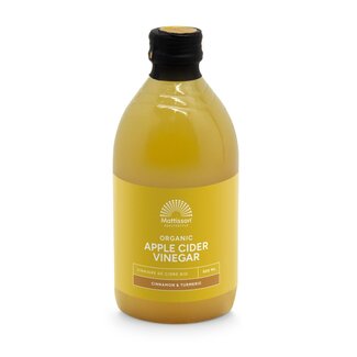 Mattisson Mattisson Apple cider vinegar Cinnamon&turmeric appelaz bio 500 Milliliter