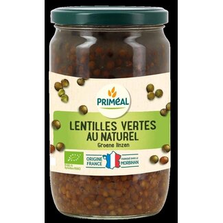 Primeal Lentilles vertes de France bio Primeal 660 g