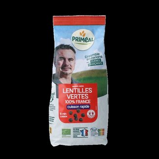Primeal Primeal Lentilles vertes de France bio 300 g
