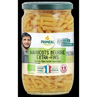 Primeal Primeal Haricots beurre extra fins de France bio 660 Grammes