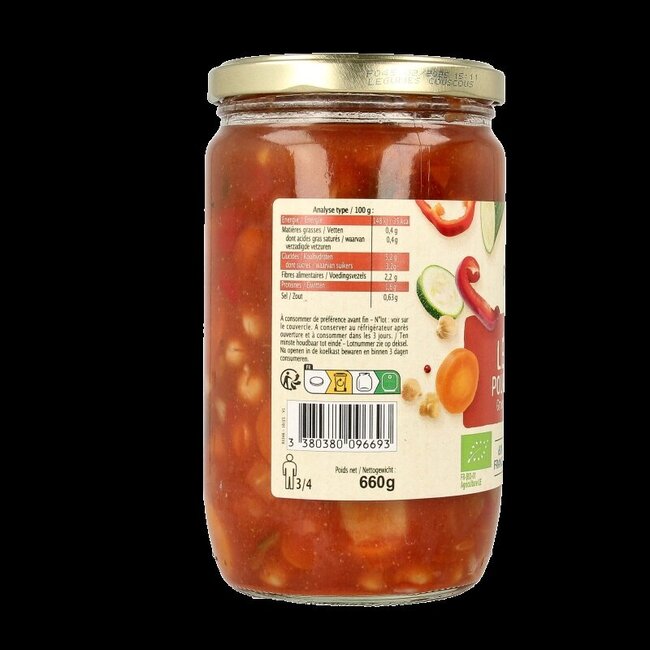 Primeal Groente voor couscous bio 660 Gram