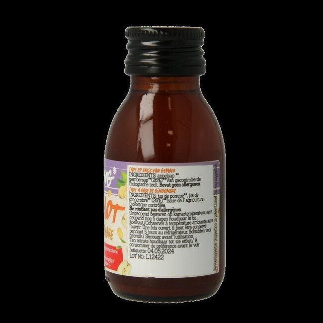 Damhert Energy shot gingembre bio 75 Millilitres