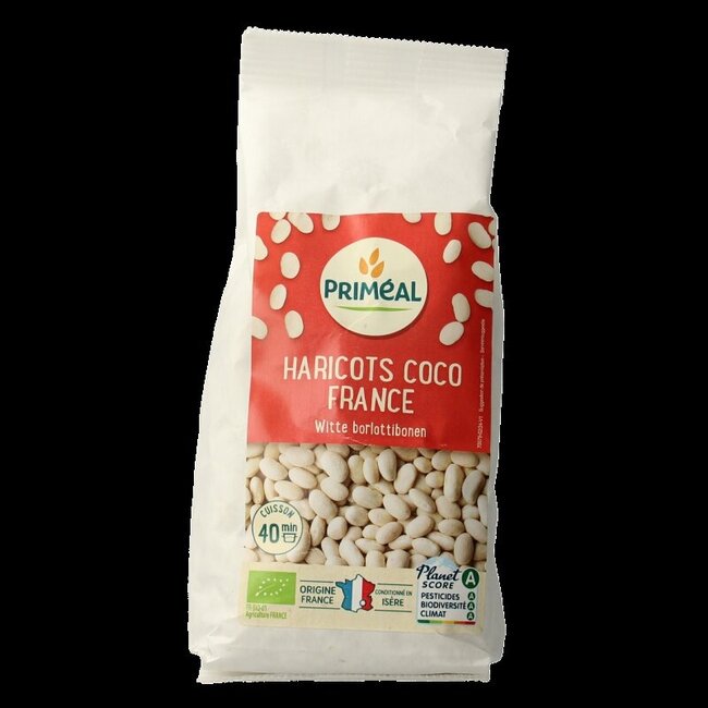Primeal Kokosbonen uit Frankrijk bio 500 Gram