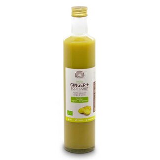 Mattisson Mattisson Organic ginger + boost shot bio 500 Milliliter