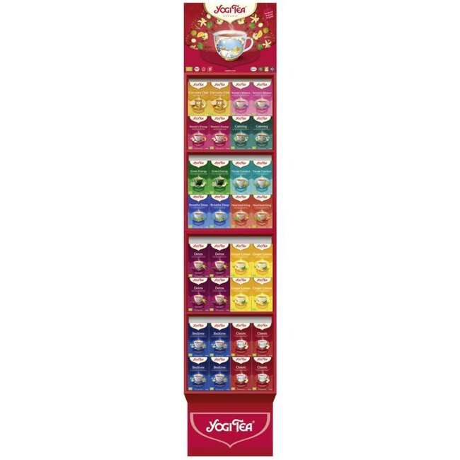Yogi Tea Tea top 12 NL 2023 bio display 1 Display