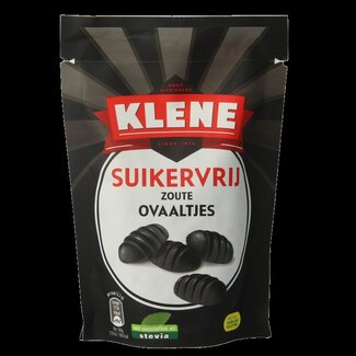 Klene Klene Zoute ovaaltjes suikervrij 110 Gram