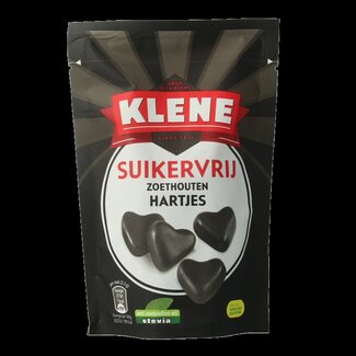 Klene Klene Zoethouten hartjes suikervrij 110 Gram
