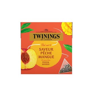 Twinings Groene thee perzik mango 20 Zakjes