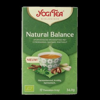 Yogi Tea Yogi Tea Natural balance bio 17 Zakjes