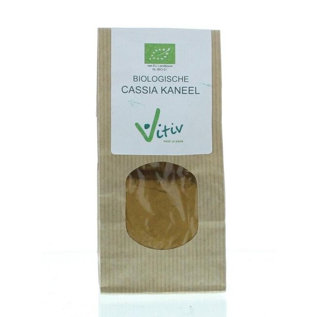 Vitiv Cassia kaneel bio 100 Gram