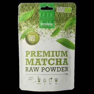 Purasana Purasana Matcha poudre premium vegan bio 75 g