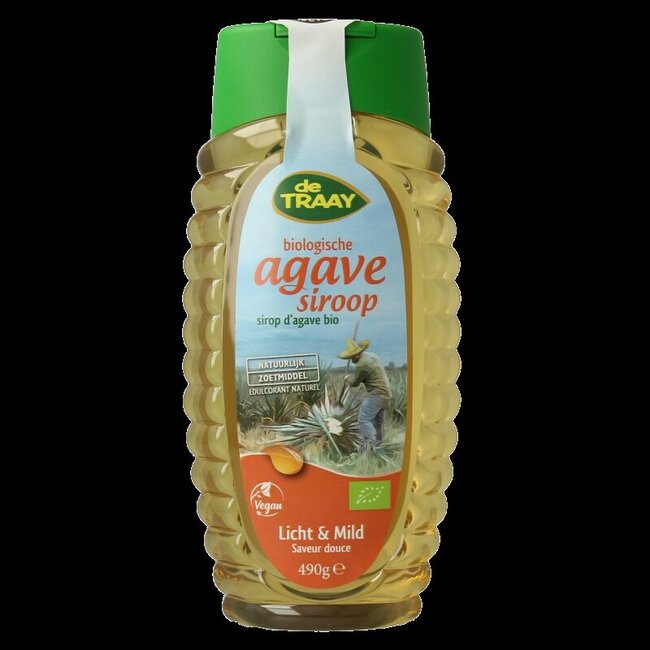 Traay Agavesiroop licht en mild bio 490 Gram