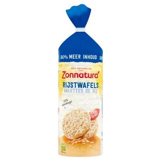 Zonnatura Zonnatura Rijstwafel naturel bio 130 Gram