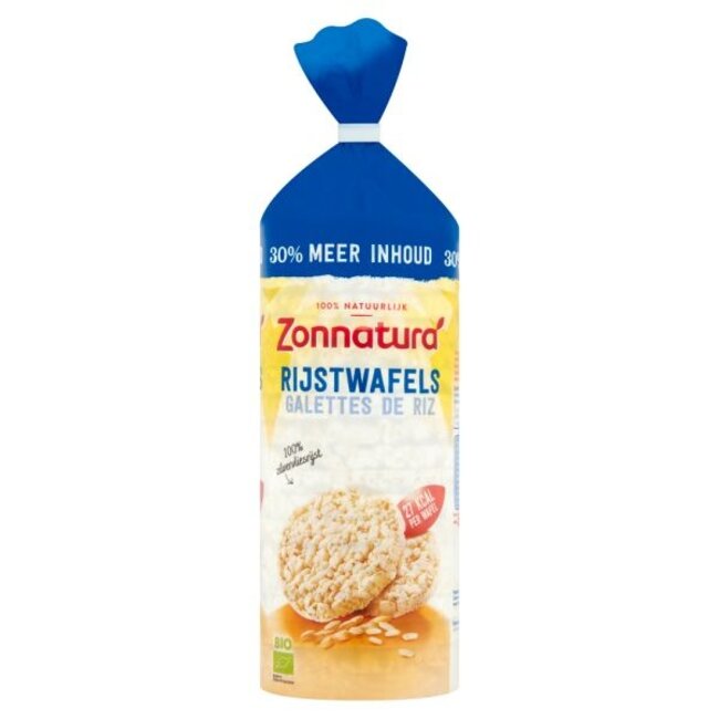 Zonnatura Rijstwafel naturel bio 130 Gram
