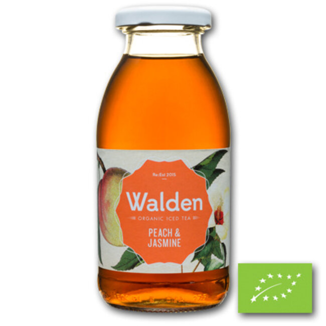 Walden Ice tea peach jasmine bio 250 Milliliter