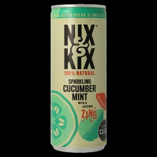 Nix & Kix Nix & Kix Cucumber mint blikje 250 Milliliter