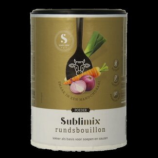 Sublimix Sublimix Rundvleesbouillon glutenvrij  220 Gram