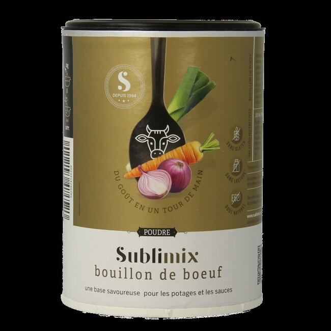 Sublimix Bouillon de bœuf sans gluten 220 g