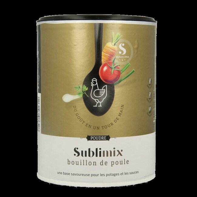 Sublimix Kippenbouillon glutenvrij  550 Gram