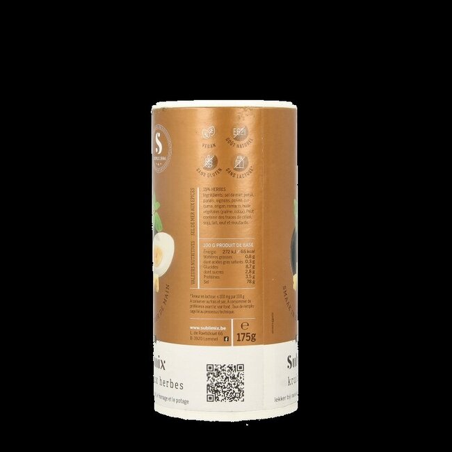 Sublimix Kruidenzout glutenvrij 175 Gram