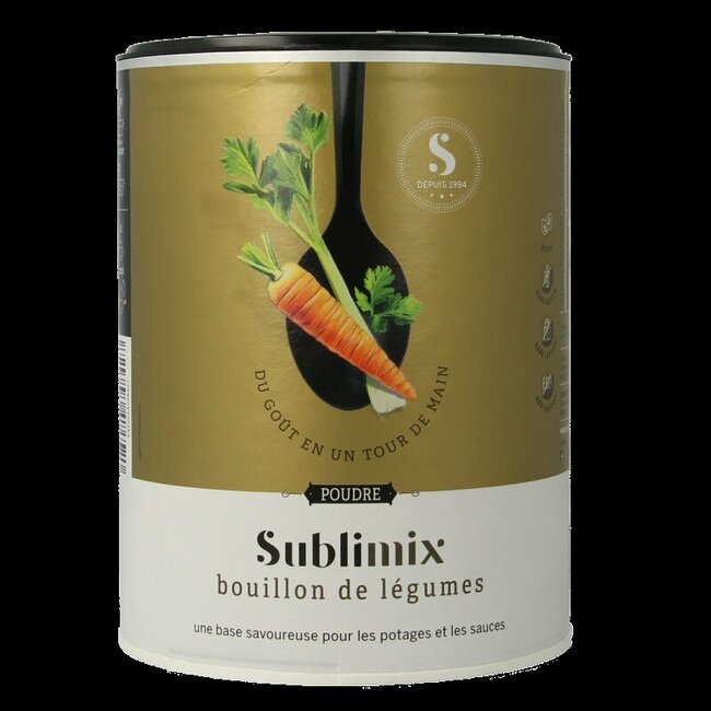 Sublimix Bouillon de légumes sans gluten 540 g