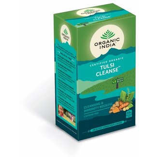 Organic India Organic India Tulsi cleanse thee bio 25 Zakjes