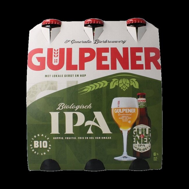 Gulpener Pilsener ur hop 300ml bio 6 Stuks