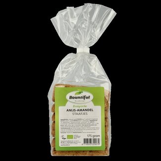 Bountiful Bountiful Bâtonnets anis amande bio 175 g