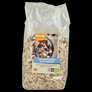 Puur Rineke Puur Rineke Haver muesli glutenvrij bio 750 Gram