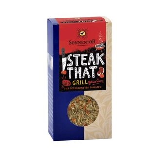 Sonnentor Sonnentor Steak that bbq kruiden bio 50 Gram