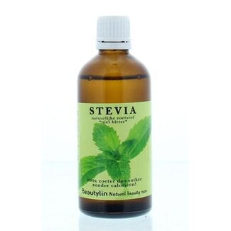 Beautylin Beautylin Stevia niet bitter druppelfles 100 Milliliter